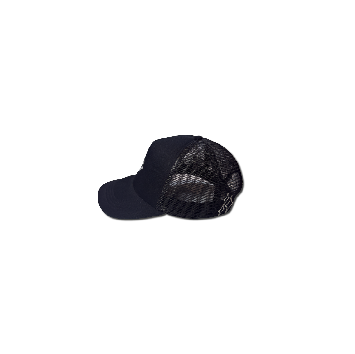 Black Trucker Cap