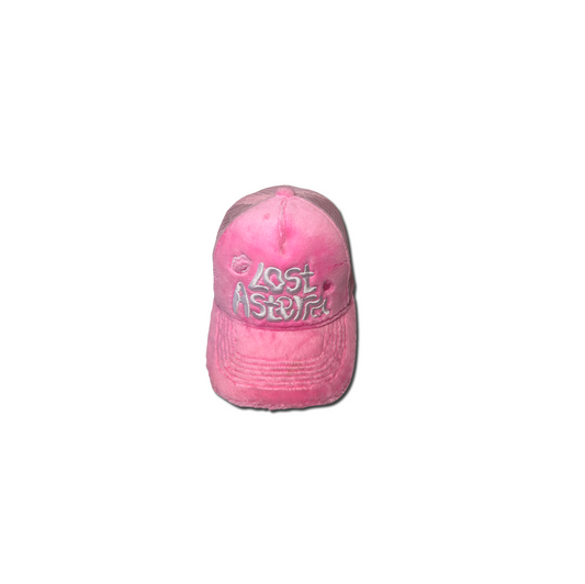 Pink Fluffy Trucker Cap